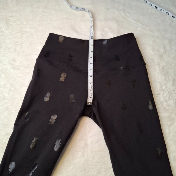 Beyond Yoga High Waisted Pineapple Leggings Sz S Neutral Athleisure Workout Gym - Picture 13 of 15